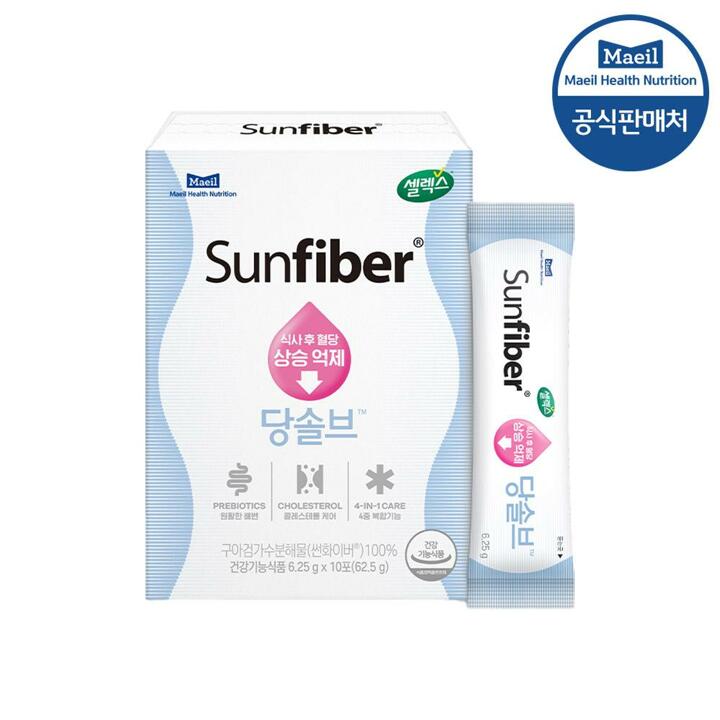 셀렉스 썬화이버 당솔브 스틱 6.25g 10포 1개