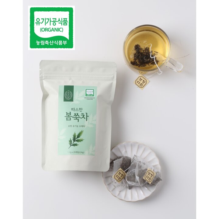 유기농 따스한 봄쑥차 티백 20T