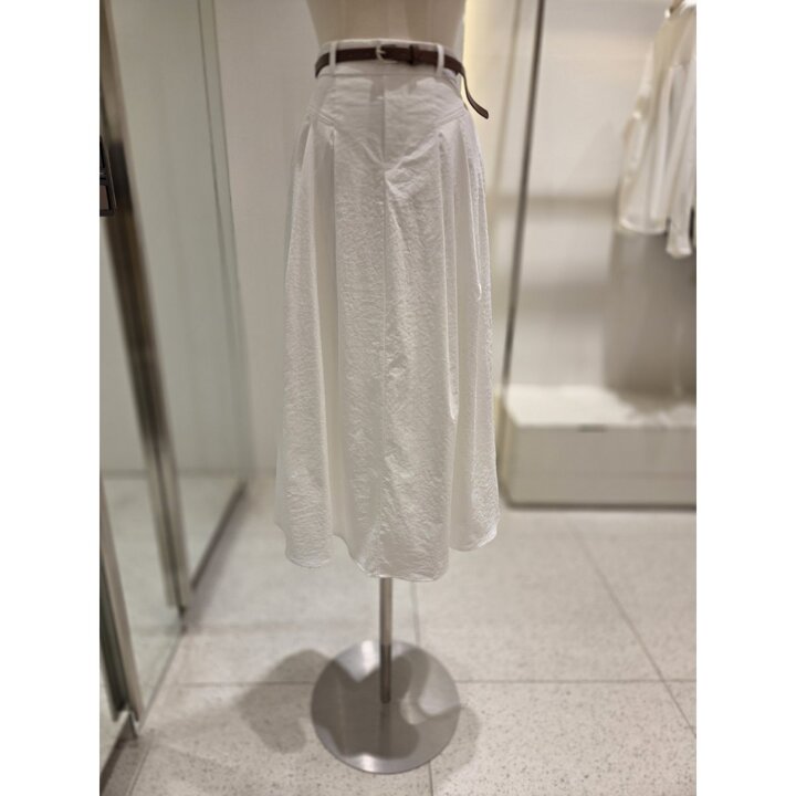 (신세계하남점)SOUP 벨트 세트 롱 플레어 스커트 (SC3SR80)