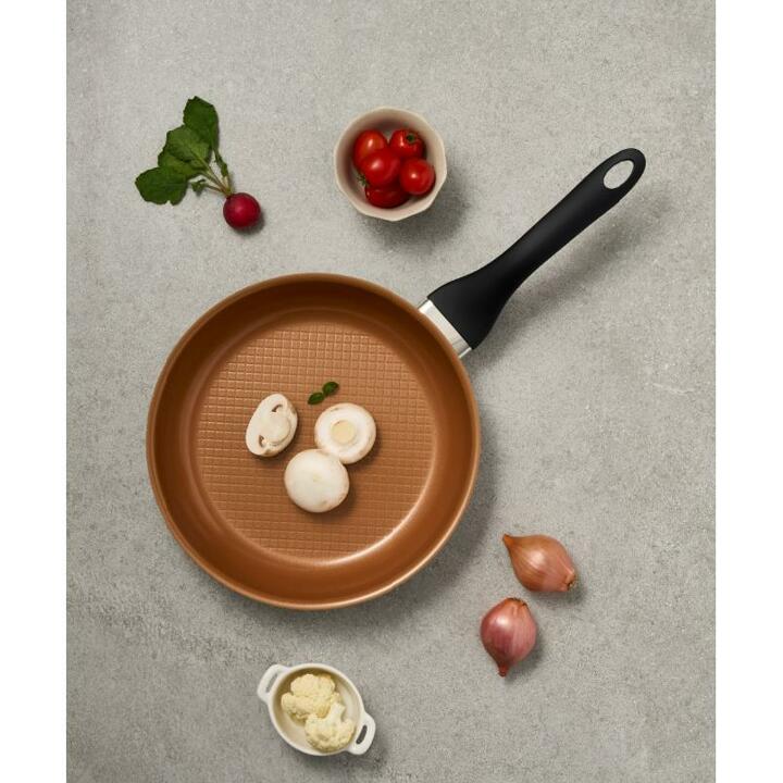 [에델코첸]통3중 비바세라 프라이팬 24cm 3종(크림/그린/코퍼)