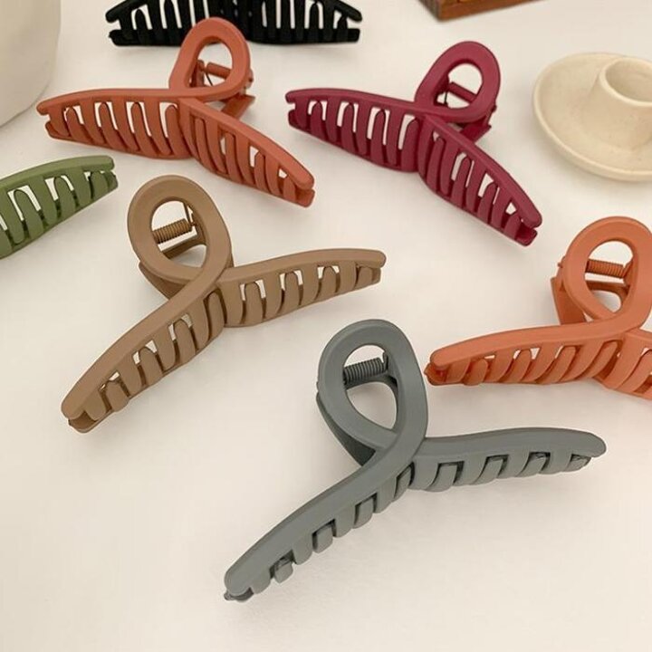 무광올컬러꼬임집게핀