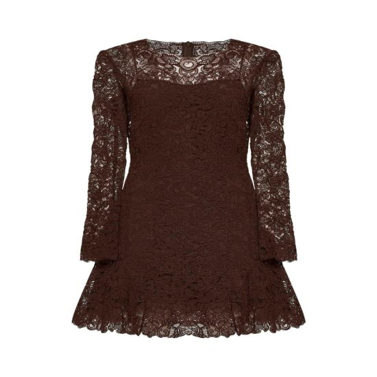 [해외배송] 26FW 에르마노 설비노 원피스 D492Q329CSEXQ91012 BROWN