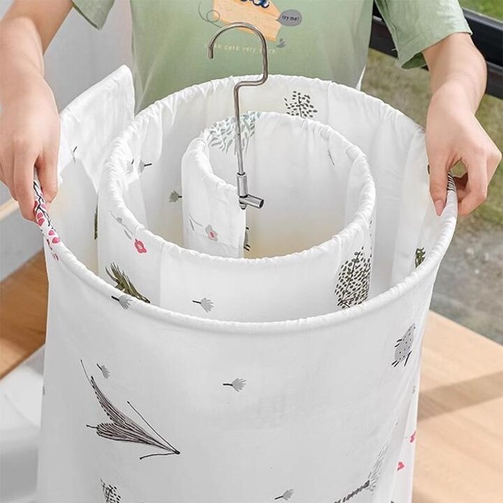 고급가정용튼튼한나선형접이식이불건조대옷걸이