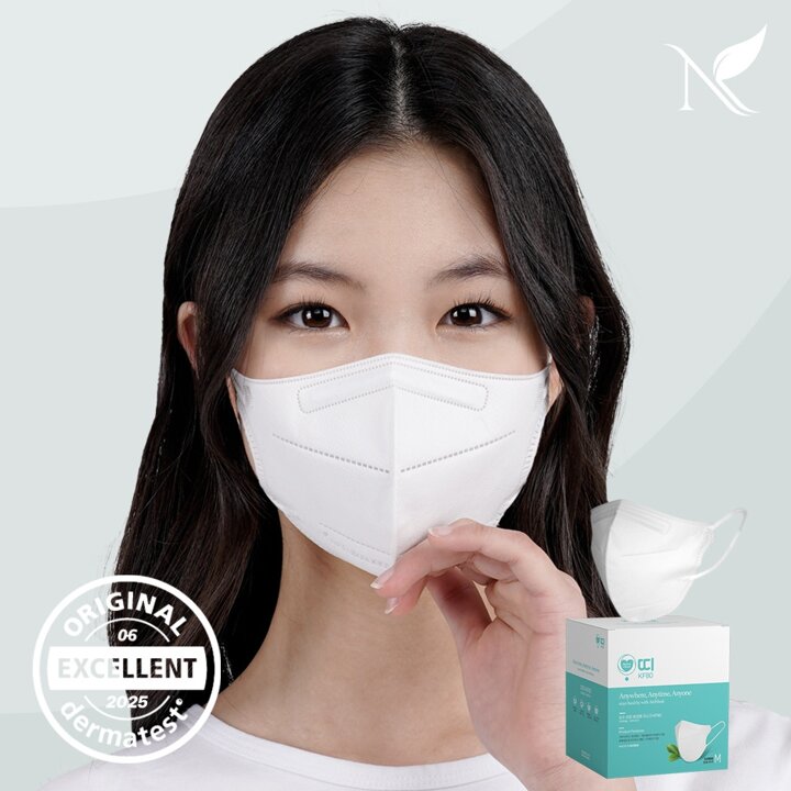 순수아띠 KF80 새부리형 마스크 100매입