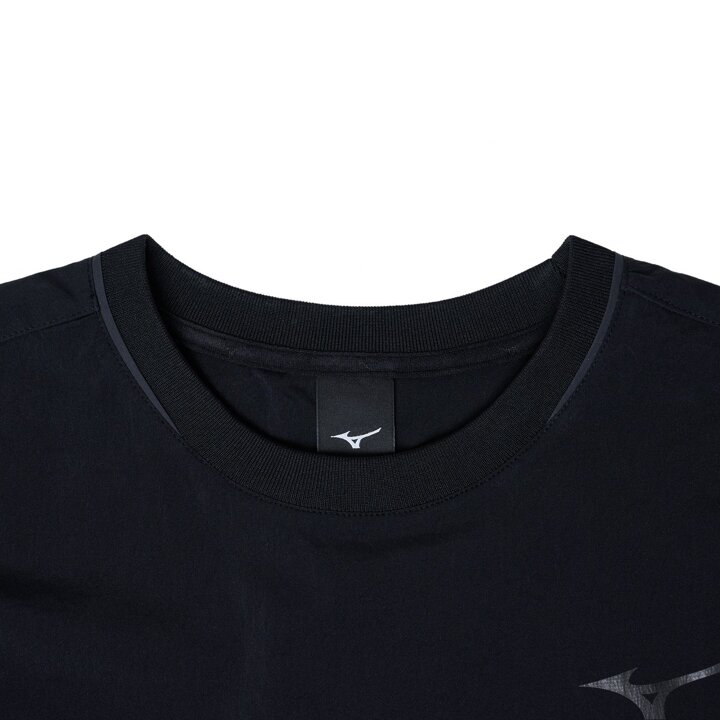 (신세계의정부점)미즈노 공용 베이직 와샤 원단 우븐 맨투맨 32YC5A2409 데일리 운동 RB WOVEN MTM