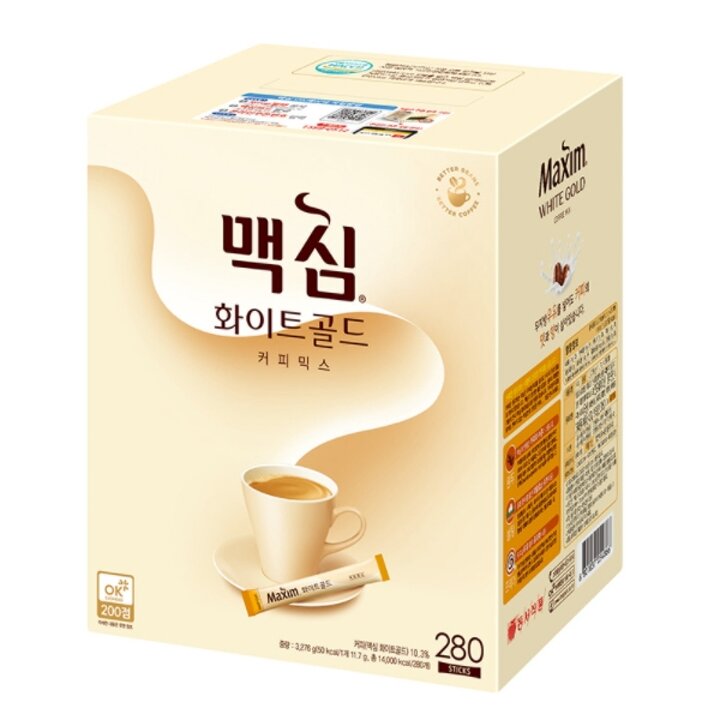 맥심 화이트골드 커피믹스 280T