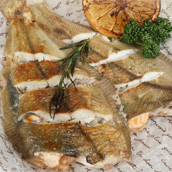 해풍건조 반건조 참가자미 4미 대/135g-160g