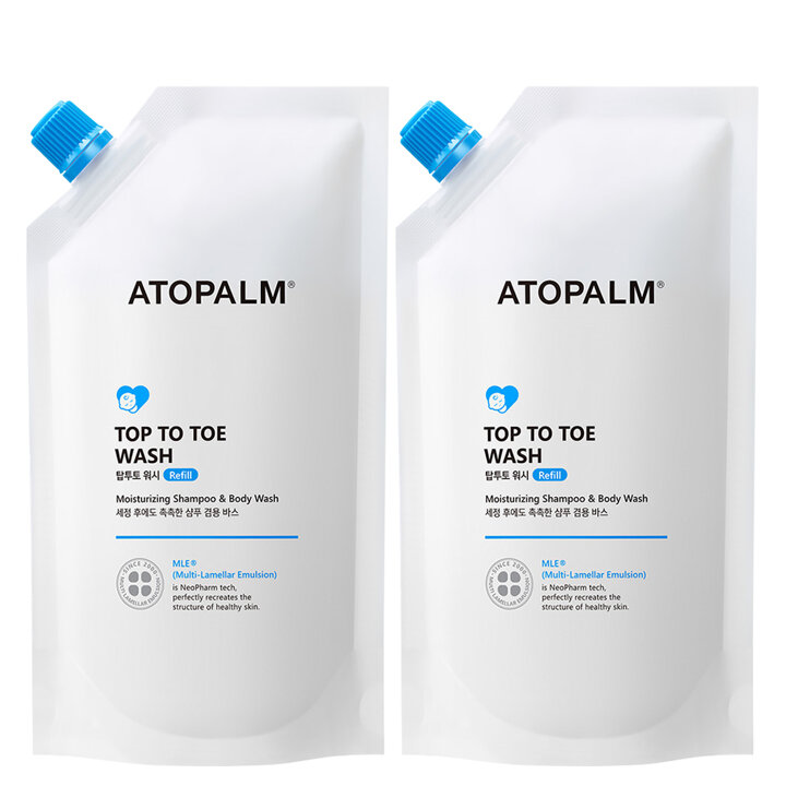 아토팜 탑투토워시 리필 250ml 2개