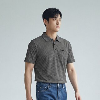 [PAT] 코튼 잔스트라이프 티셔츠_1K35182