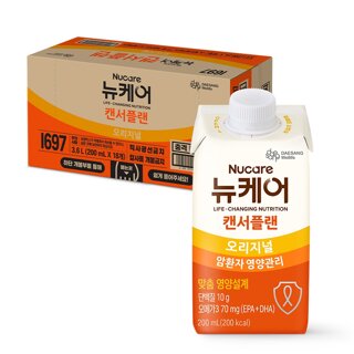 [대상웰라이프]뉴케어 캔서플랜 (200mlx18팩), 1박스