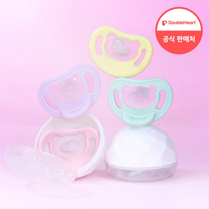 더블하트 쪽쪽이 소프트버디 스윗드림 1+1(S/M/L)