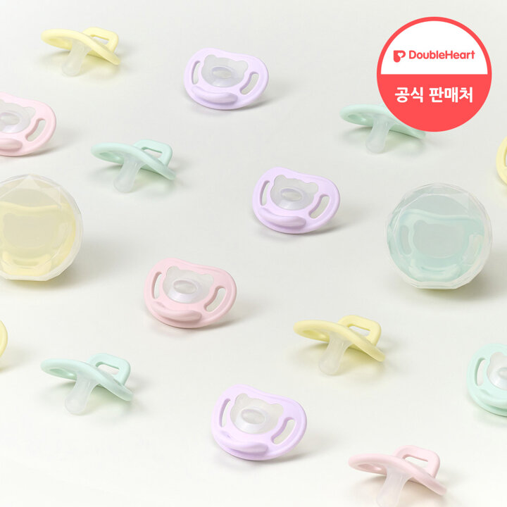 더블하트 쪽쪽이 소프트버디 스윗드림 1+1(S/M/L)