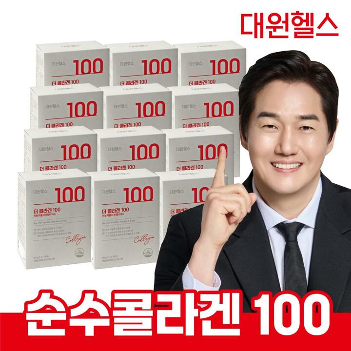 [방송에서만 4개월분 더] 대원제약 더 콜라겐 100 12개월분