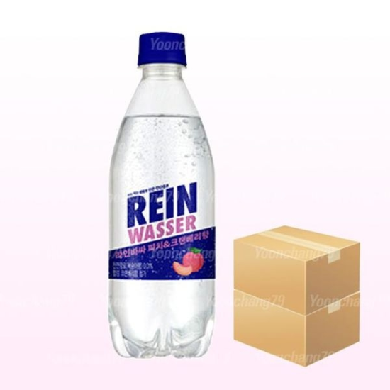 [하프클럽/기타]라인바싸 탄산수 피치크랜베리향 500ml x 2박스 총40개-P382106462