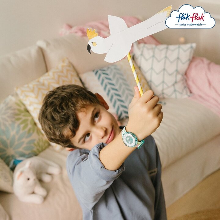 [본사] 플릭플락 유아용 시계 HAPPY BUDGIES FPNP160