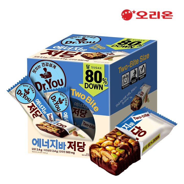 오리온 에너지바 저당 투바이트 18P (468g)