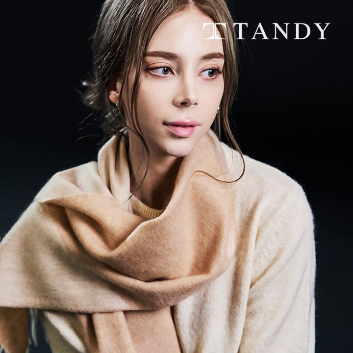 탠디 파베 블럭 캐시미어 머플러 NDTDD20071
