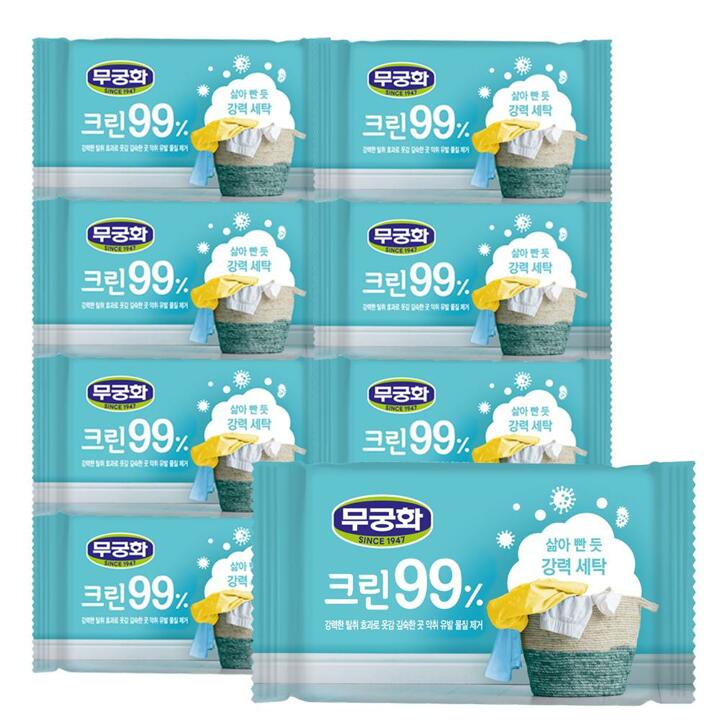 [무궁화] New 크린99비누 230g x 8개입