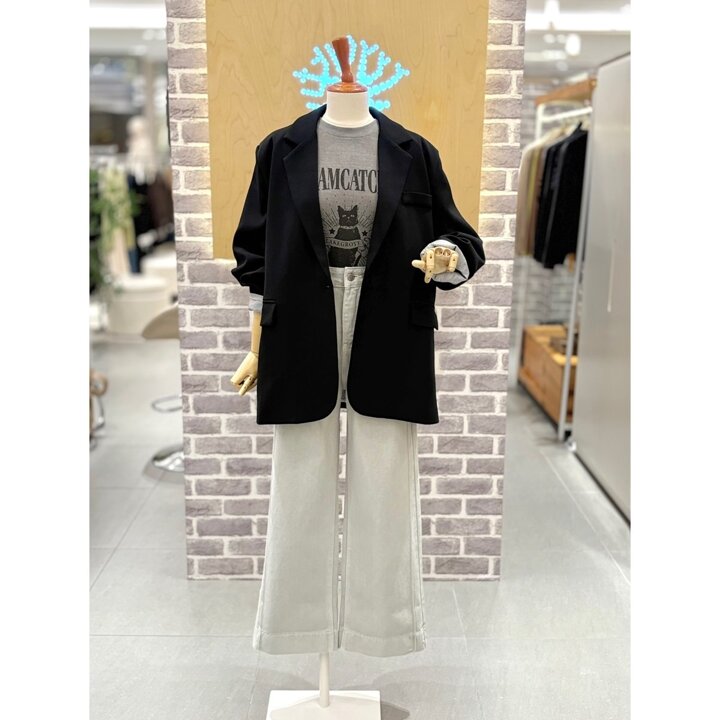 (신세계김해점)싱글 원버튼 자켓 (LC31F3JK509X)