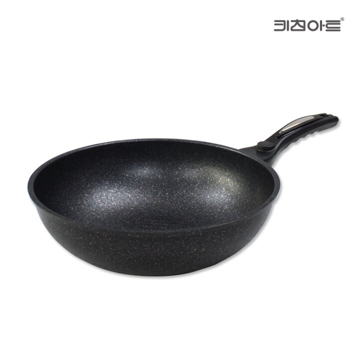 키친아트 첼로 양면 마블코팅 궁중팬 28cm 코팅궁중팬