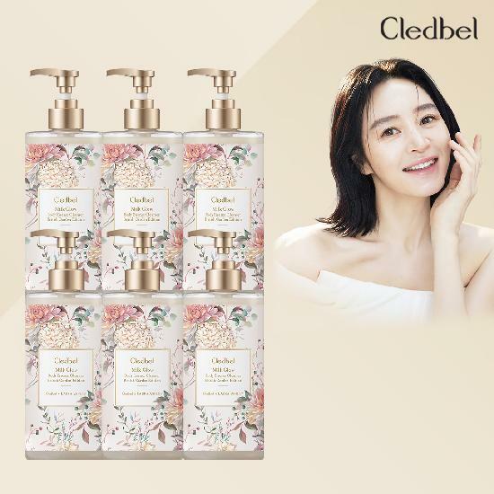 끌레드벨 밀크글로우 바디 에센스클렌저 400g *3병