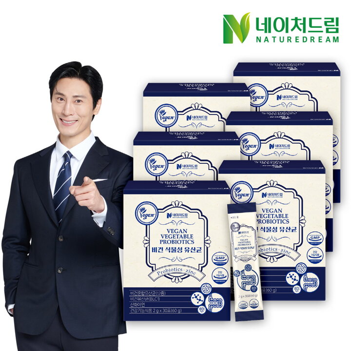 [S]네이처드림 비건 유산균 2g 30포 6박스