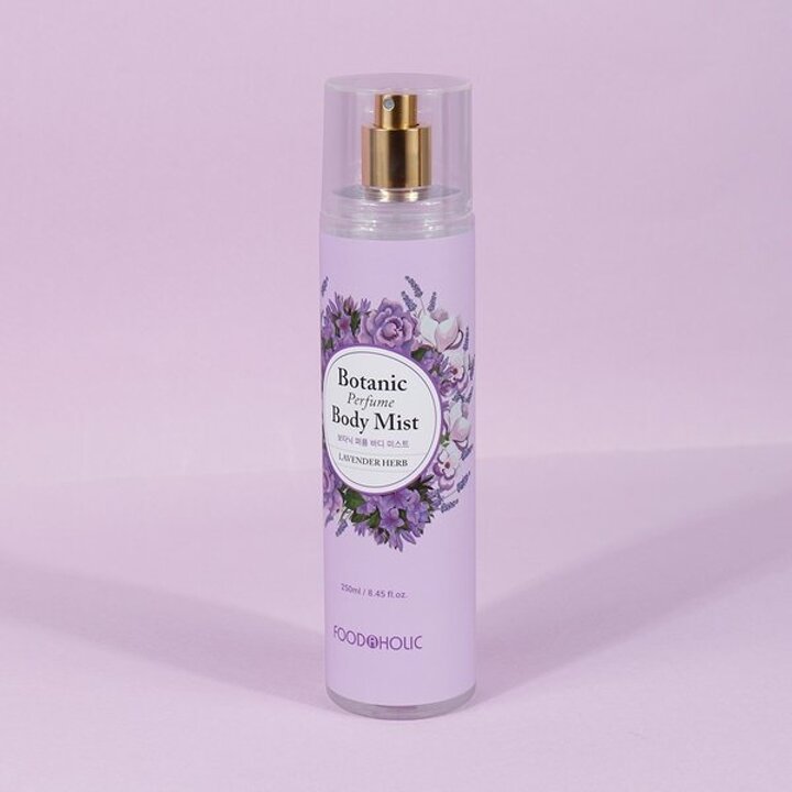 (무배)푸드어홀릭 보타닉 퍼퓸 바디미스트 라벤더 허브 250ml /향좋은 살냄새