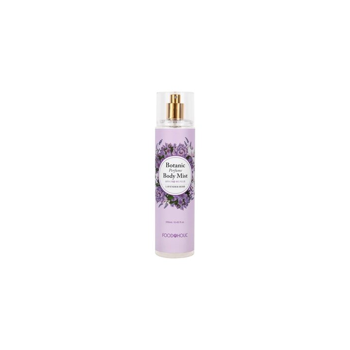 (무배)푸드어홀릭 보타닉 퍼퓸 바디미스트 라벤더 허브 250ml /향좋은 살냄새
