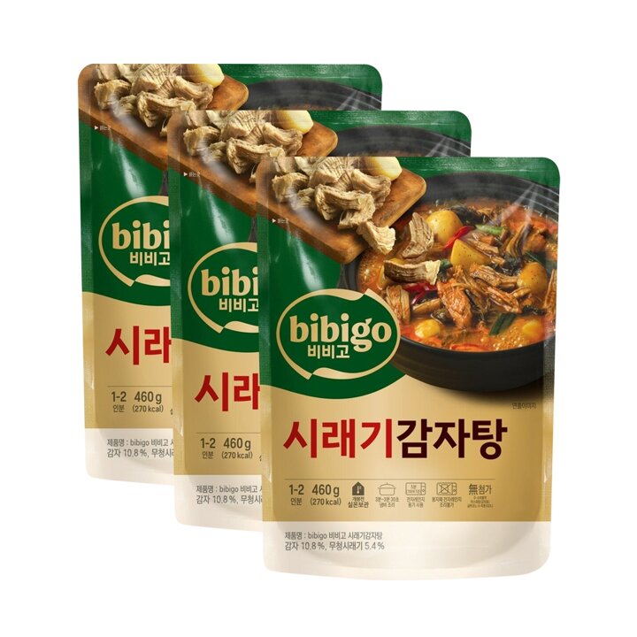 CJ 비비고 감자탕 460g x3개