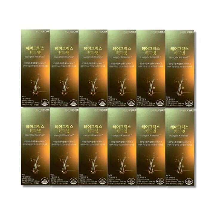 [건강나라]뉴트리코어헤어그릭스케라넷310mg28캡슐12박스