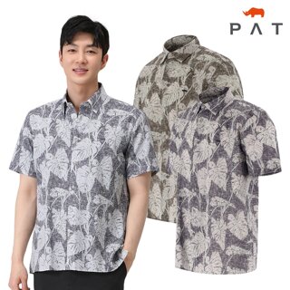 [PAT] 코튼 보태니컬 프린트 셔츠_1K31517