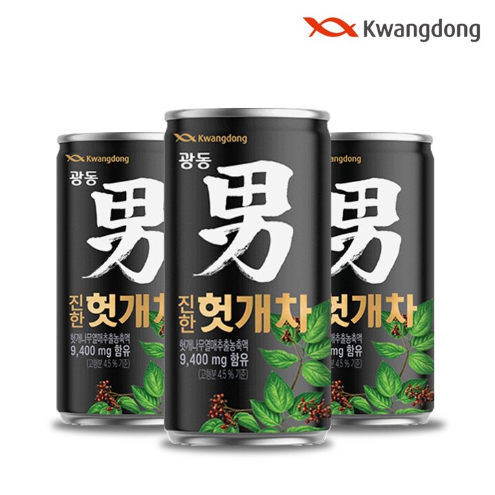 (G) 광동 男 진한 헛개차 180ml x 30캔