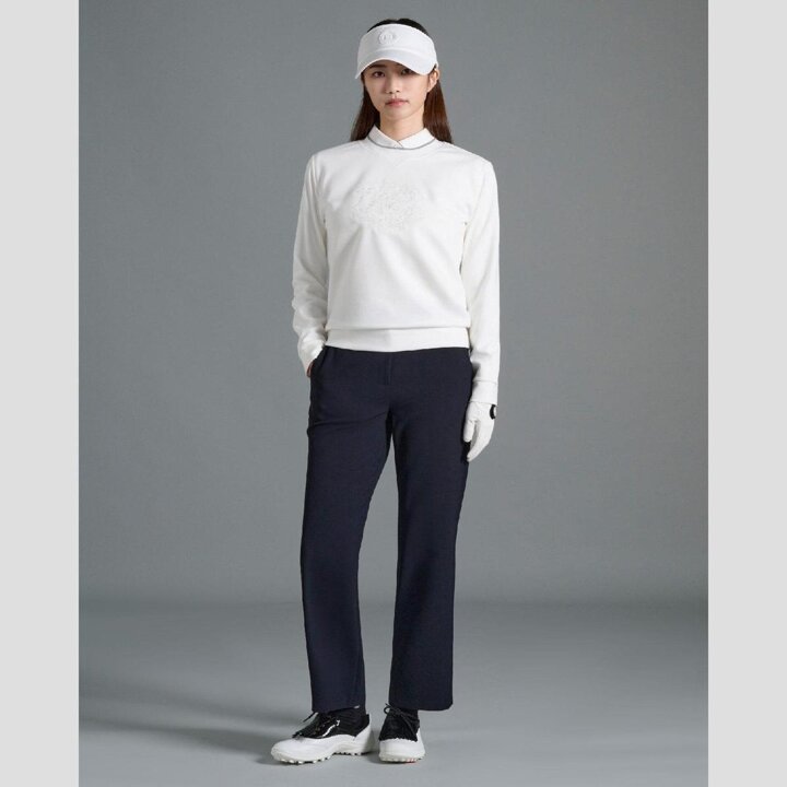 (신세계강남점)FW25 여성 와이드 부츠컷 팬츠 - 네이비 (BJ5921A38R)