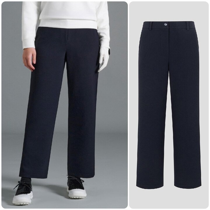 (신세계강남점)FW25 여성 와이드 부츠컷 팬츠 - 네이비 (BJ5921A38R)