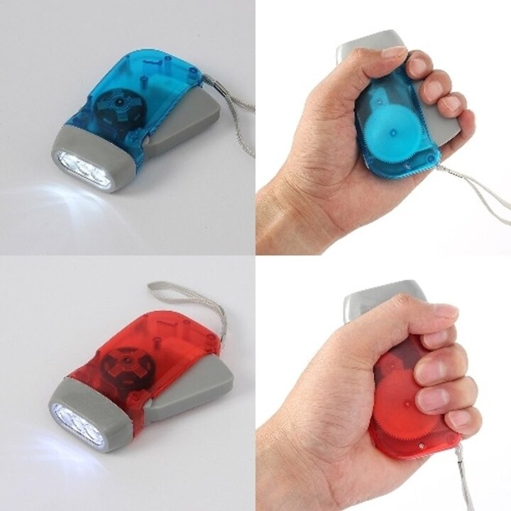 LED 자가발전 비상용 손전등(2color)10981120588417