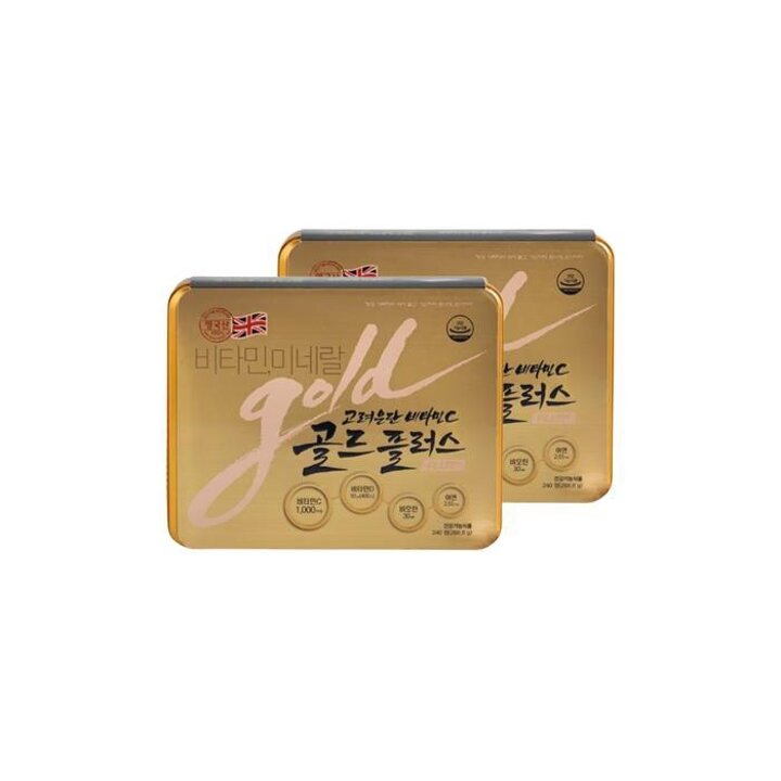 고려은단비타민C골드플러스240정x2개(16개월분)