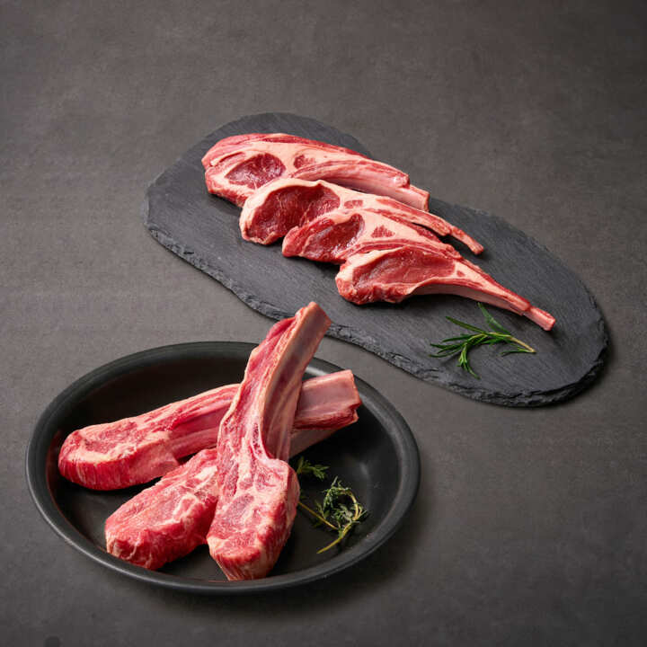 고메프리미엄 양갈비 반반 세트 250g*6팩(소스증정)