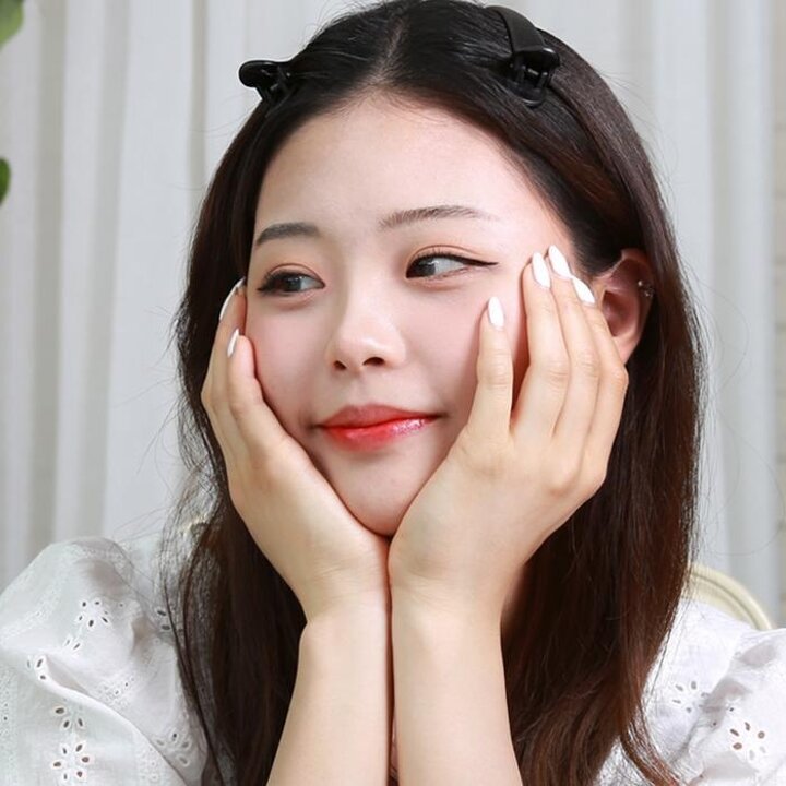 대형무광헤어집게핀