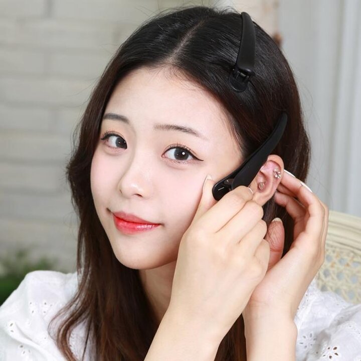 대형무광헤어집게핀