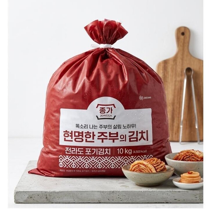 [종가집]종가현명한주부밥반찬넉넉대용량전라도포기김치10kg