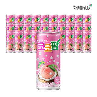 [본사직영] 코코팜 피치핑크 240ml캔 30입