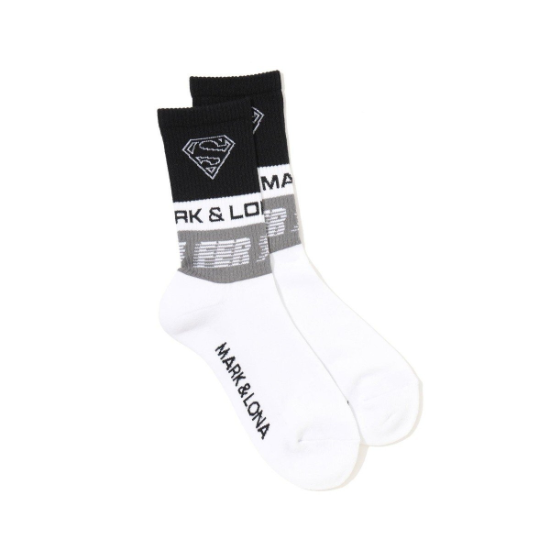 마크앤로나 U FR SUPERMAN CREW SOCKS (LS1YSF1U)