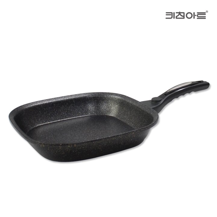 키친아트 첼로 양면 마블코팅 사각 후라이팬 27cm 계란말이팬 코팅팬