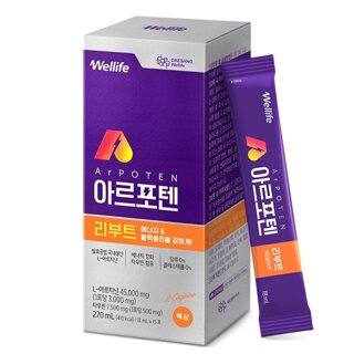 [대상웰라이프]아르포텐 리부트 (18mlx15포), 1박스