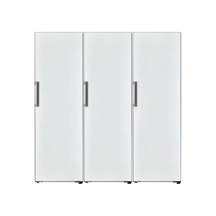 LG전자 컨버터블 오브제 냉장고 384L+냉동고 321L+김치냉장고 324L XYZ321MW3S 전국배송