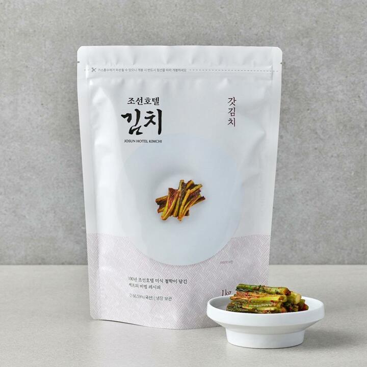 조선호텔 갓김치 1kg