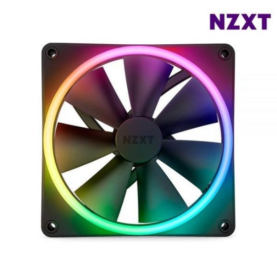 A4027_PG219516 [하프클럽/셀러허브 가전]NZXT 팬 쿨링 냉각 조용한 RGB 조명 F140 DUO 블.랙