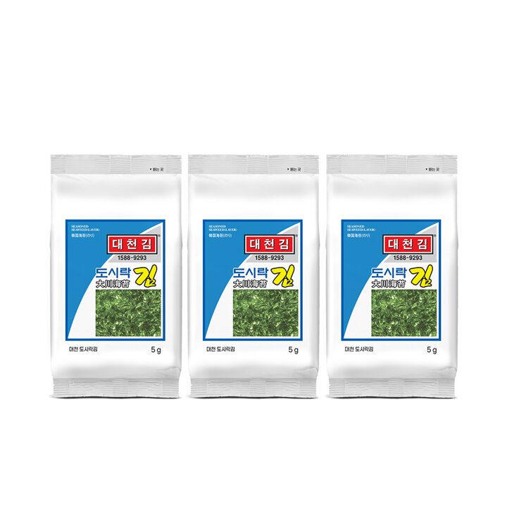 대천김 도시락김 5g x 72봉