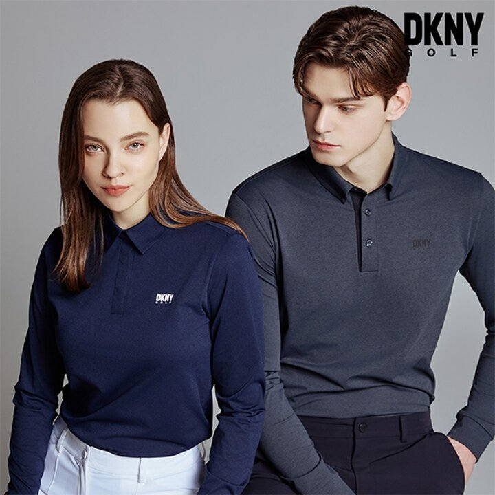 [DKNY GOLF] 남녀 롱슬리브 카라 긴팔티셔츠 6컬러 택1