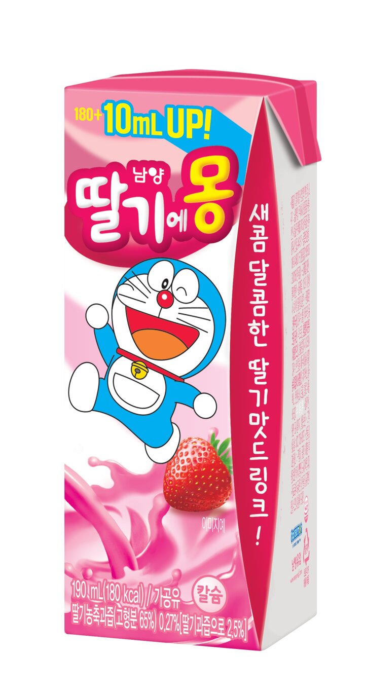 딸기에몽 190ml x 48개(2박스)